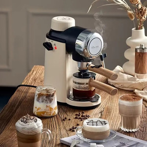 Cafetera Eléctrica Semiautomática Italiana 2026 para Hogar y Oficina con Carcasa de Plástico - Product Image 3
