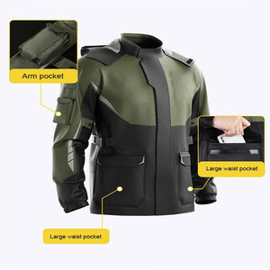 Uniforme de moto de dernière conception de vente chaude qualité promotionnelle uniforme de moto de protection de moto durable et robuste - Product Image 5