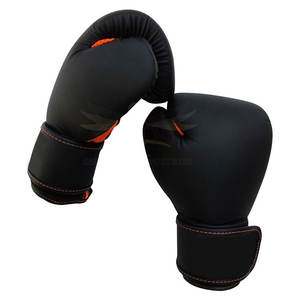 Guantes de boxeo para niños de cuero genuino transpirables personalizables para Artes Marciales Venta en línea con etiqueta privada - Product Image 5