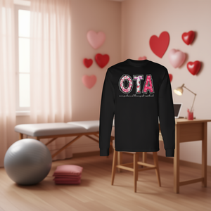 Camiseta de manga larga para asistente de terapeuta ocupacional OTA, diseño del día de San Valentín - Product Image 3