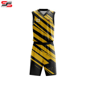 Kit de uniforme de baloncesto sublimado hecho a medida para equipos escolares de collage de clubes - Product Image 5