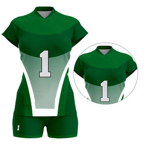 Meilleur matériau Uniforme de volley-ball pour hommes Top tendance Ensembles entièrement personnalisés Tarif de gros Respirant et élégant - Product Image 2