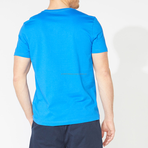 เสื้อยืดสำหรับผู้ชายเสื้อยืดผ้าฝ้ายทรงพอดีตัวปกติระบายอากาศได้ดีกำหนดเองได้ - Product Image 2