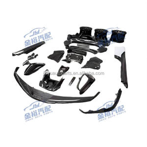 Nuevo Kit de Carrocería Modificado de Fibra de Carbono para Ferrari SF90XX con Alerón Trasero, Parachoques Delantero, Capó y Guardabarros - Negro Carbón - Product Image 3