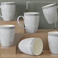 Tasse et tasse en céramique japonaise antique tasse à café fleur bleue soucoupe rétro après-midi tasse à café en céramique avec soucoupe