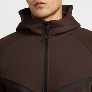 เสื้อแจ็กเก็ตมีฮู้ดผู้ชายสไตล์สปอร์ตมีกระเป๋าซิปและดีไซน์กันลม - Product Image 6