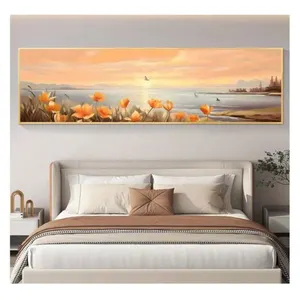 Factory Provide Home Decoration Crystal Porcelain Diamond Paintings Bedroom Bedside Mural