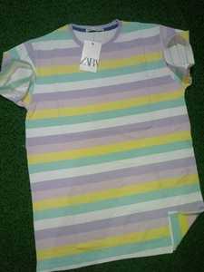 Người Đàn Ông Cao cấp Thương Hiệu Cotton T-Shirt Ngắn Tay Áo Giản Dị Sọc Thiết Kế Nhanh Chóng Khô Rửa Kỹ Thuật Dài Chiều Dài Dư Dư Dư Kho Rất Nhiều - Product Image 3