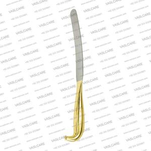 Instrumentos quirúrgicos Espátula para el pecho 38mm de ancho Hoja semimaleable 185mm de longitud 315mm Longitud total Acero inoxidable por Vaslcare - Product Image 3