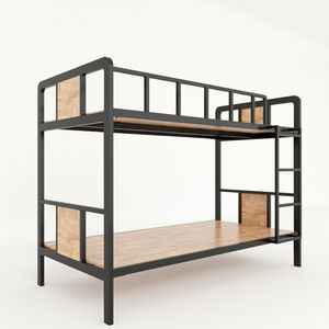SFGN017 - Caminadora Plegable de Estilo Industrial que Ahorra Espacio, con Marco de Madera y Material de Hierro y Madera de Caucho - Product Image 3