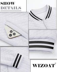 แจ็คเก็ตวาร์ซิตี้คอตั้ง ดีไซน์สั่งทำ คุณภาพสูง สำหรับผู้ชาย ผลิตในปากีสถาน ขายส่ง ฤดูหนาว 2025 แจ็คเก็ตทันสมัย - Product Image 2