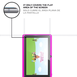 Protector de Pantalla Antishock para Tablet NavCity NT-1710 Little Princesses - Product Image 4