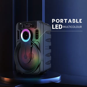 HOME Digitalome SPA-126 20W Portable <b>Outdoor</b> <b>Wireless</b> <b>Speaker</b> with RGB LED Lighting and BT TWS Compatibility Home Use - Product Image 6