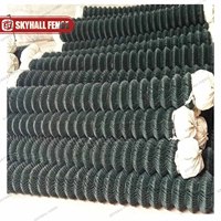Malla de Alambre Galvanizado con Eslabones de 50*50 mm, 60*60 mm, 75*75 mm, Malla de Diamante para Uso Comercial y Residencial