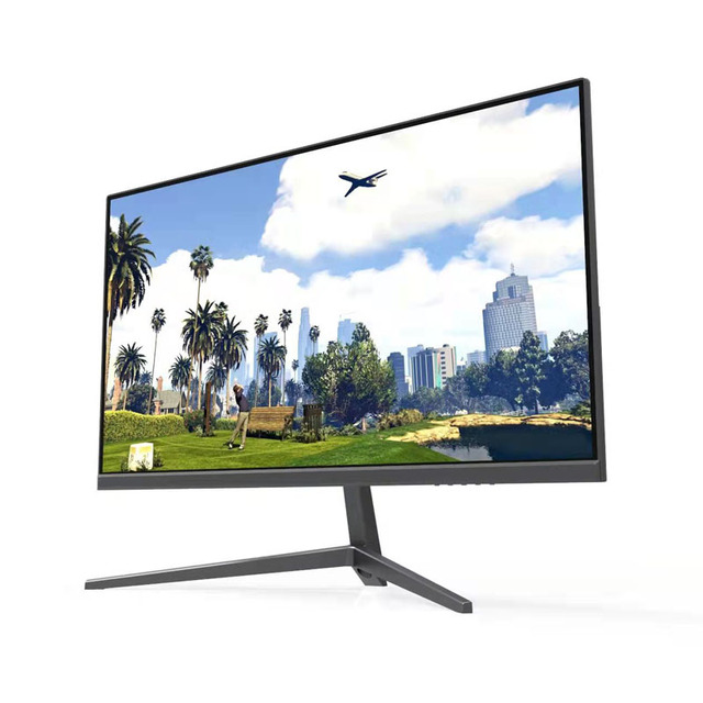 24 Inch 1080P IPS LED VGA/HDMI Monitor Office & Gaming 75Hz Smooth Display Slim Bezel Design with 3 Years Factory Warranty