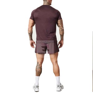 Pantalones Cortos Deportivos de Lana Transpirable de Alta Calidad para Hombre, Diseño Sólido, Algodón Elástico Antiarrugas, Ecológicos e Informales - Product Image 6