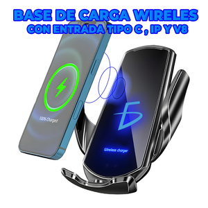 Caricabatterie Wireless per Auto da 15W con Ricarica Rapida, Supporta Stazioni di Ricarica Wireless - Product Image 5