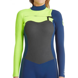 Traje de Neopreno Personalizado al por Mayor para Hombre y Mujer, Traje de Cuerpo Entero para Natación, con Cremallera Trasera, Cálido, para Surf y Buceo - Product Image 3