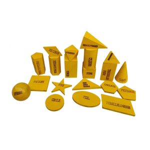 Ensemble de solides géométriques en bois, kit de modèles de géométrie en boîte, jouets mathématiques pour l'apprentissage, jouets d'enseignement Montessori, approvisionnement direct d'usine - Product Image 5