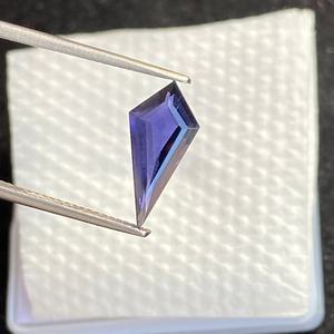 Belle 100% naturel Iolite prix de gros cerf-volant forme pierre précieuse en vrac pour la fabrication de bijoux pierre précieuse calibrée à facettes à vendre - Product Image 5