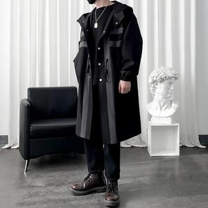 Abrigos Clásicos de Cuero Genuino Hechos a Mano para Hombre, Ropa de Abrigo Negra de Lujo para Invierno, Elegante Abrigo Ajustado - Product Image 6