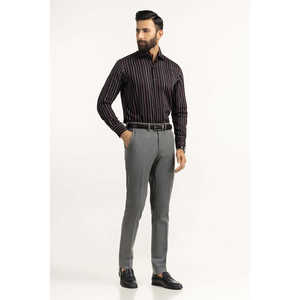 Camisas de Vestir Modernas a Rayas FS-STR25-251, 100% Algodón Popelina, Manga Larga, Casual, Antiarrugas, Tallas 3XL-6XL para Verano y Otoño - Product Image 5