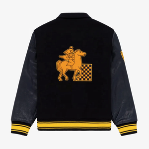 Personalizado Chenille bordado hombres Varsity chaqueta Universidad calle desgaste béisbol Varsity chaquetas para hombres y mujeres - Product Image 2