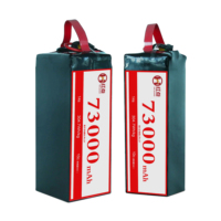 Твердотельный аккумулятор 14s HD UAV Power 73Ah14S 51,8 V 73000mAh 330WH/кг твердотельный литий-ионный аккумулятор для мульти-роторных дронов с фиксированным ветром