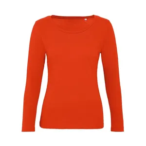 Camiseta Promocional Sostenible para Mujer Inspire LSL, Mercancía Ecológica - Product Image 4