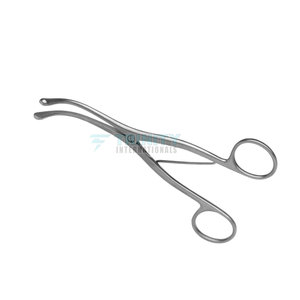 Fórceps de dilatador traqueal de alta calidad, fórceps de dilatador traqueal de acero inoxidable de 140mm, 140mm - Product Image 5