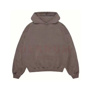 Diseño único Patrón impreso Hombres Terry Sudadera con capucha de algodón de alta calidad Respetuoso del medio ambiente Hombres Terry Sudadera con capucha de algodón - Product Image 2