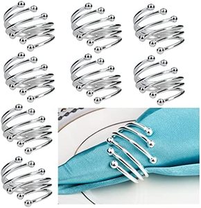 Anneau de serviette en acier inoxydable décoration de Table hôtels et Restaurants vaisselle anneau de serviette en acier inoxydable pour un prix bas - Product Image 2