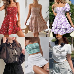 Robe de soirée élégante pour femme, col en V, sans manches, taille naturelle et tissu lavable - Product Image 3