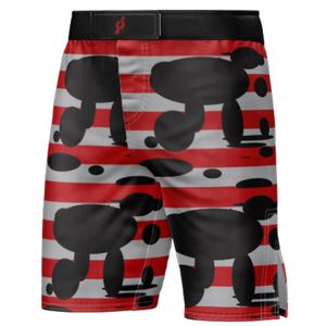 Short de combat MMA unisexe en polyester 100% personnalisé vente en gros fermeture éclair légère respirante extensible imprimée par sublimation conçue - Product Image 1