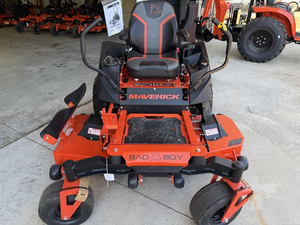 เครื่องตัดหญ้าแบบนั่งขับ Bad Boyy Maverick 6000 ขนาด 60 นิ้ว ปี 2025 รุ่น Zero Turn กำลัง 23.5 แรงม้า เครื่องยนต์ Kawasaki FX730V ระบบกันสะเทือนเชิงพาณิชย์ พร้อมระบบขับเคลื่อน Hydro-Gear - Product Image 3