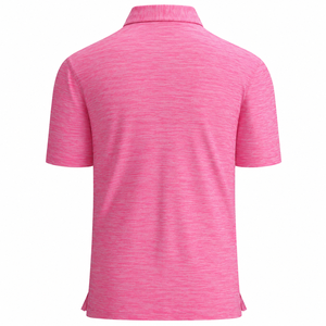 เสื้อโปโลแขนสั้นผู้ชาย สีพื้น สไตล์ลำลอง สำหรับตีกอล์ฟ  รับสกรีนโลโก้ สีตามสั่ง แต่งขอบปกเสื้อตามสั่ง - Product Image 2