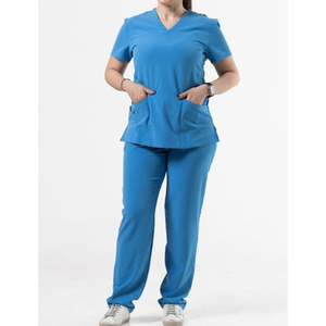 Uniforme médico para mujer y para hombre, uniforme médico, Top y pantalones - Product Image 1