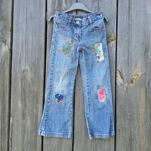 2T e <b>Cargo</b> Jeans | Baggy Streetwear Denim | Hip Hop Buckle Straps | Edgy Grunge Outfit | Dark Y2K Aesthetic | <b>Wide</b> <b>Leg</b> Patchwork - Product Image 5