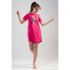 Robe décontractée BAYAN O YAKA KISA KOL ETEGI OVAL TUNIK - Product Image 4