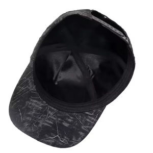 Casquette de baseball trucker à 6 panneaux personnalisable, style sport tendance, snapback avec visière incurvée, 100% coton, unisexe, pêche, plein air - Product Image 6