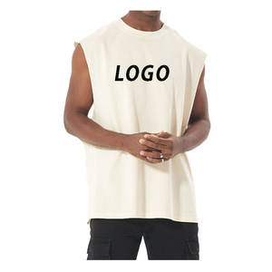 Camiseta sin mangas informal para hombre, ropa deportiva ligera para entrenamiento que absorbe la humedad, entrenamiento de gimnasio, ajuste muscular sin mangas - Product Image 5