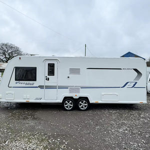 Nueva Caravana Ligera y Moderna 17RBL, Remolque 4x4, Mini Caravana con Suspensión Independiente, Fibra de Vidrio, RV Todoterreno, 2000 kg - Product Image 2