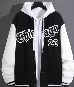 Nouveau Dernier Style Logo Sur Mesure Surdimensionné Respirant Hommes Versity Vestes Léger 2025 Meilleurs Hommes Versity Vestes - Product Image 1