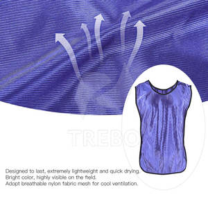 New Design Soccer <b>Training</b> <b>Bibs</b> 100% Polyester Lightweight Breathable Customizable High Quality Sports Team Wear for Online Sale - Product Image 5