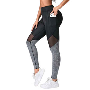 Custom Logo Knitted Women High Waist GYM Activewear <b>Butt</b> <b>Lift</b> Yoga Pants Elastic Compression Seamless Breathable Quick Dry - Product Image 5