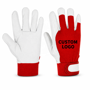 Leather Work <b>Gloves</b> Safety <b>Driver</b> <b>Gloves</b> Sheep Leather Industrial Construction Gardening Labor Anti Slip Direct Factory Prices - Product Image 1