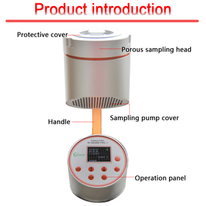 Phòng Thí Nghiệm Vi Sinh Vật Không Khí Sampler Cao Khối Lượng Không Khí Sampler - Product Image 5