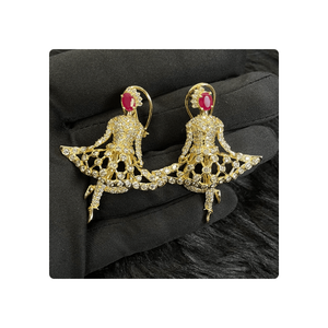 Certified Designers Earring and Pendant <b>Set</b> Made in Natural Diamonds in 5.23ctw Diamonds for Women Fashion <b>Jewellery</b> - Product Image 2