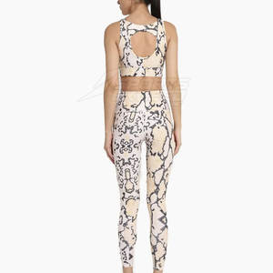 Bajo MOQ Custom Wear Yoga Set Para Mujeres Moda Alta Calidad Tight Fitness Wear Mujeres Yoga Set - Product Image 2