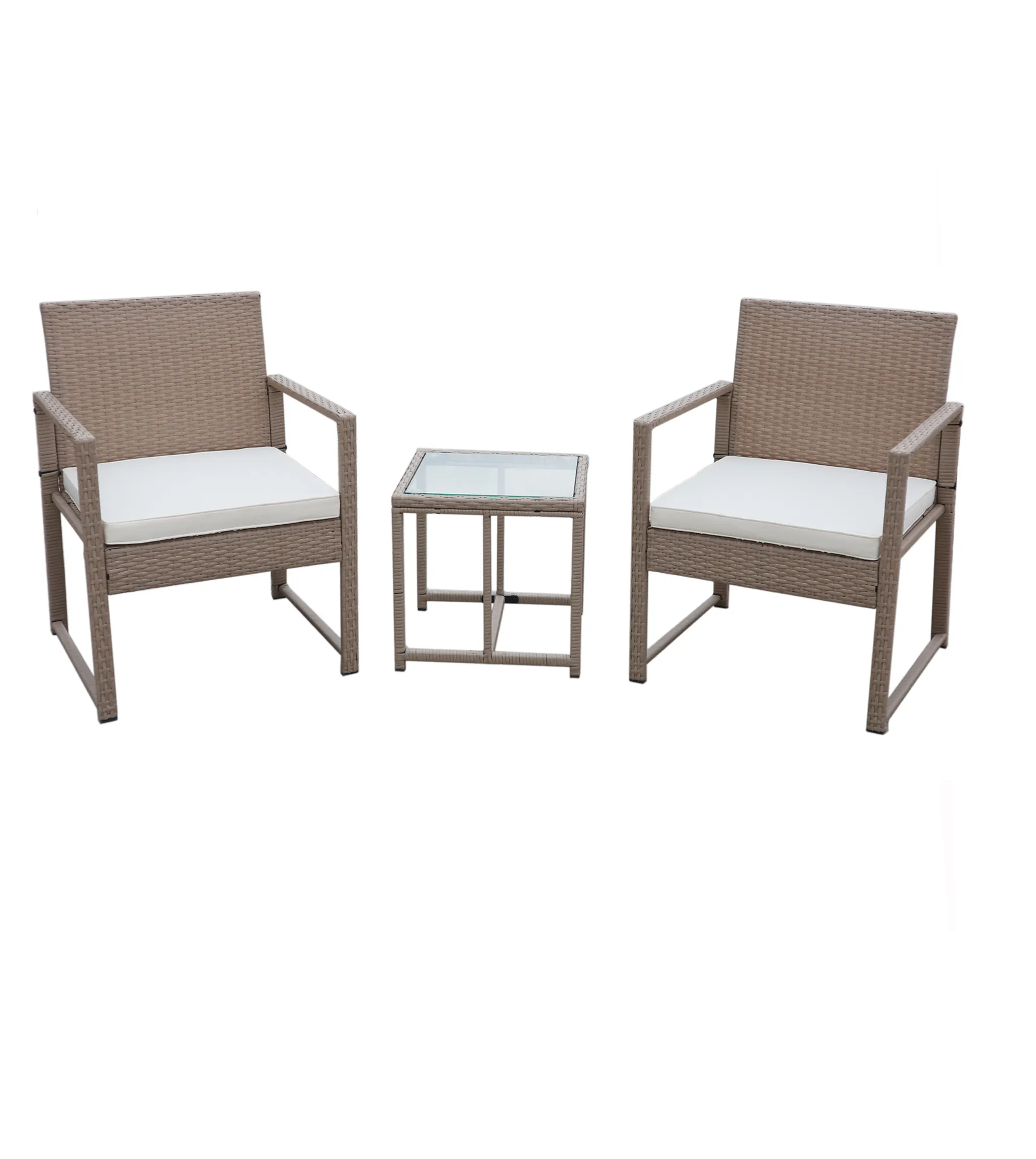 HIGH QUALITY CHEAP PRICE PE RATTAN WICKER GARDEN FURNITURE SOFA SET 0 COFFEE TABLE